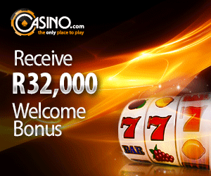 Casino.com R32,000 Welcome Bonus